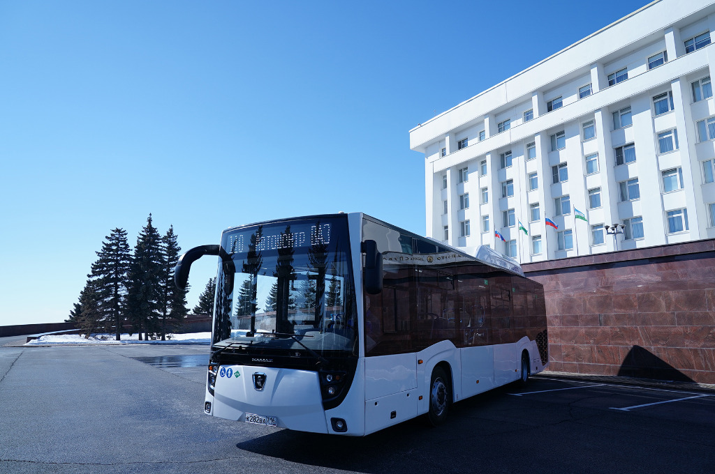 Рестайлинговый автобус НЕФАЗ для «Башавтотранса»