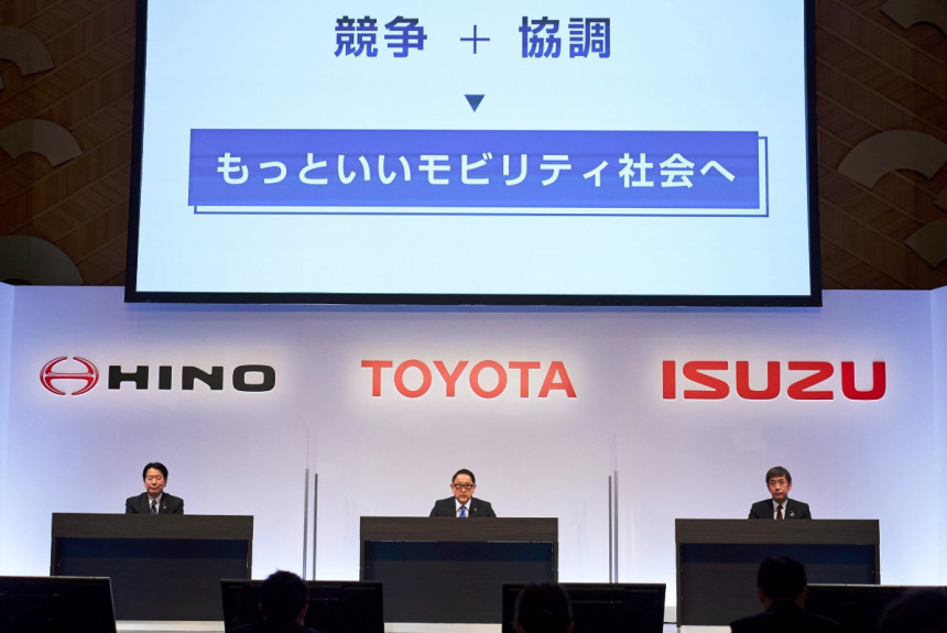 Toyota, Hino и Isuzu объединяют усилия в создании грузовиков будущего